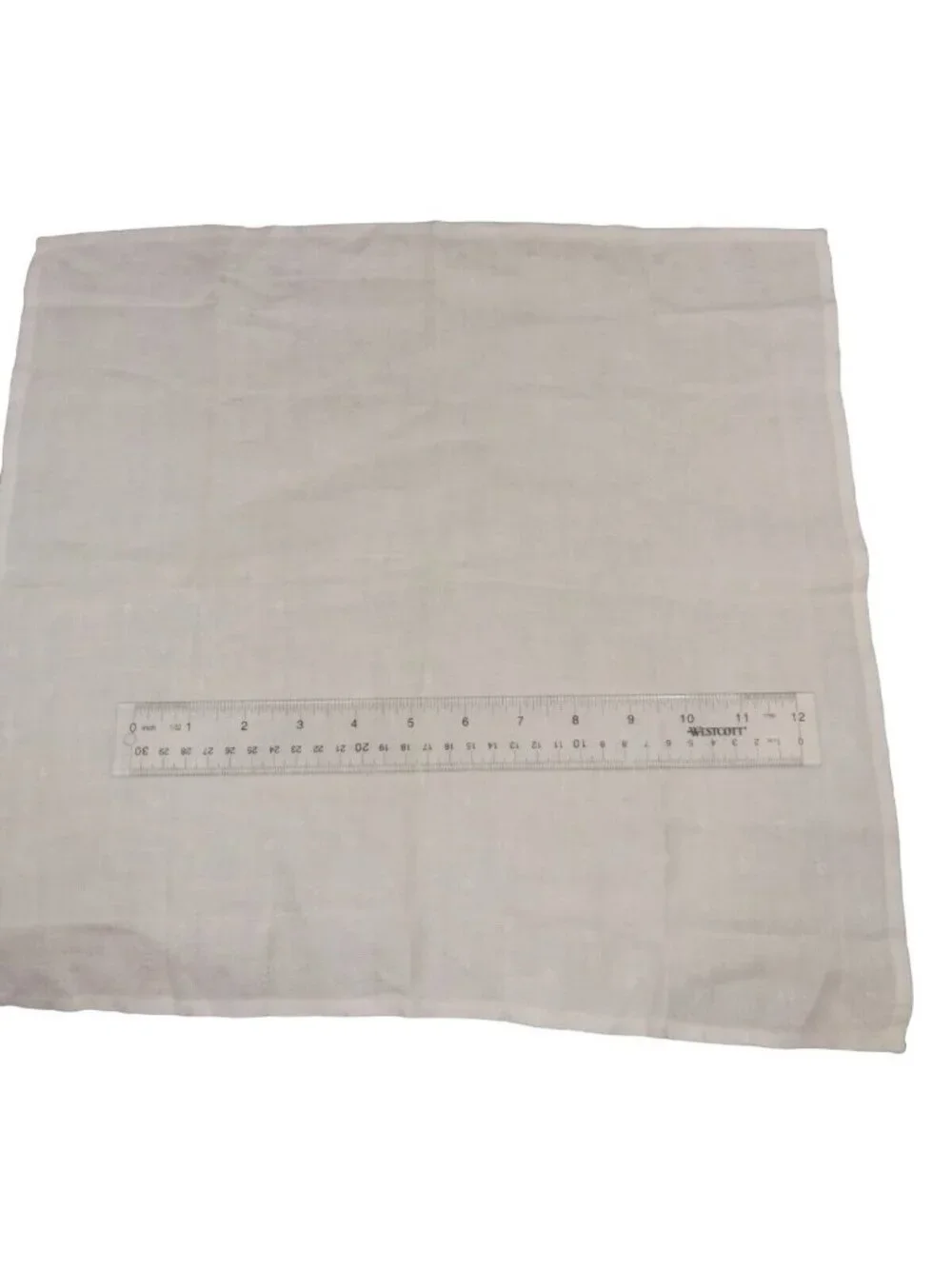 Polka Dot White Napkin Damask Vintage Cottage Country Farmhouse 16 inch